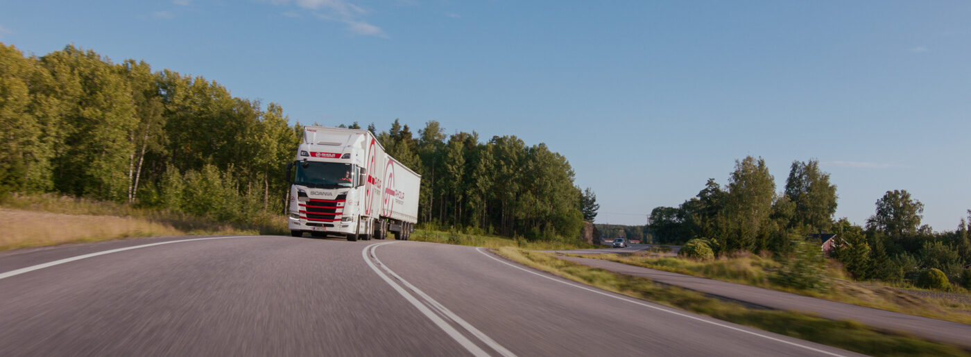 Ahola Transport offers road transports