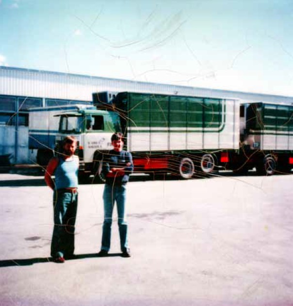My friend Bo-Håkan Simell and I were in Sarpsborg, Norway, on our way to Løkken in Jutland to pick up a cargo of fish.