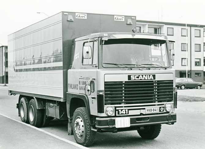 Scania LBS 141, 1979 model year
