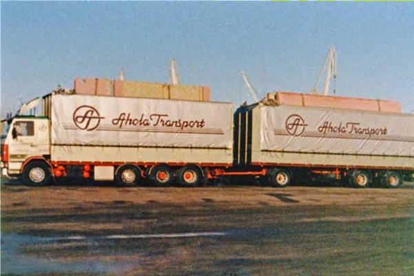 Ahola Transport truck 80s