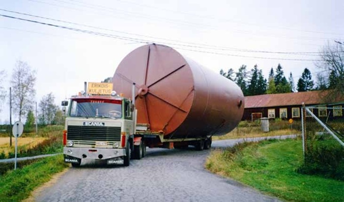 Ahola Transport truck heavy